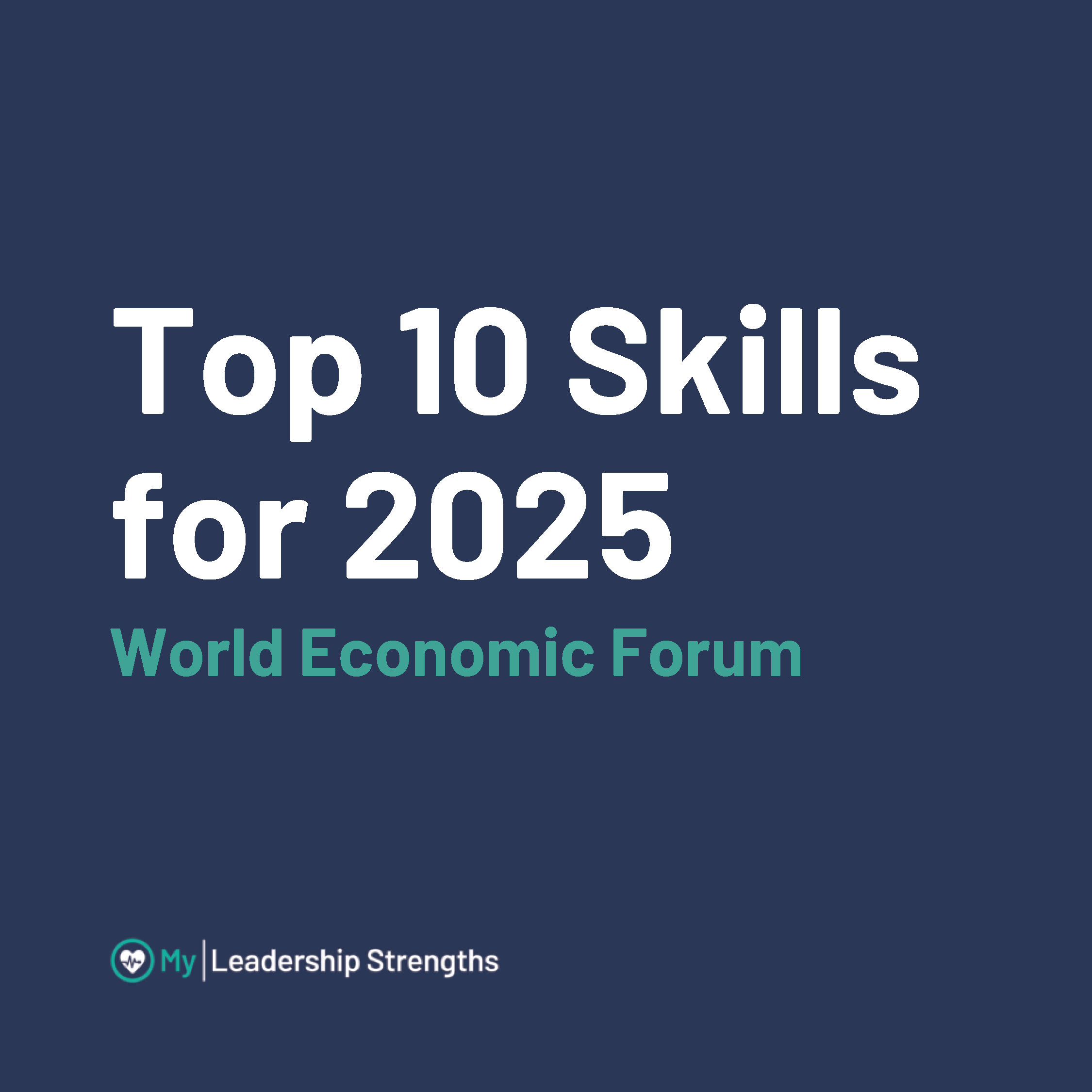 Top 10 Skills for 2025 Cover Page